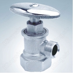 Brass Angle Valve Nickel Plated