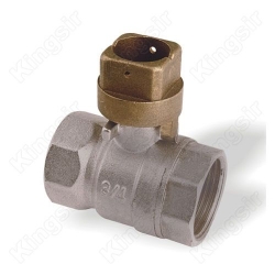 Brass Ball Valves With Locking Cap