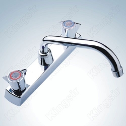 double handle sink tap