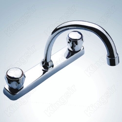 double handle sink tap