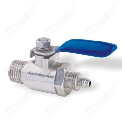 Brass Mini Ball Valves Nickel Plated