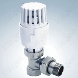 Angle Radiator Valve With Thermostatic Head