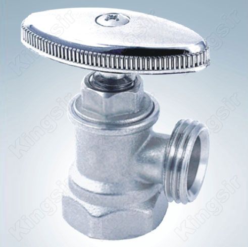 Brass Angle Valve Nickel Plated