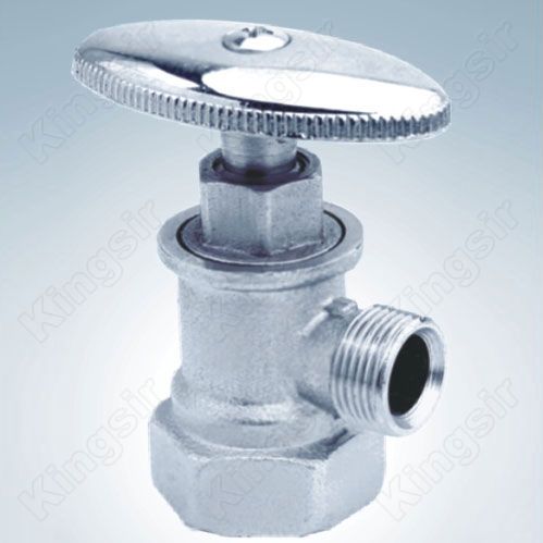 Brass Angle Valve Nickel Plated