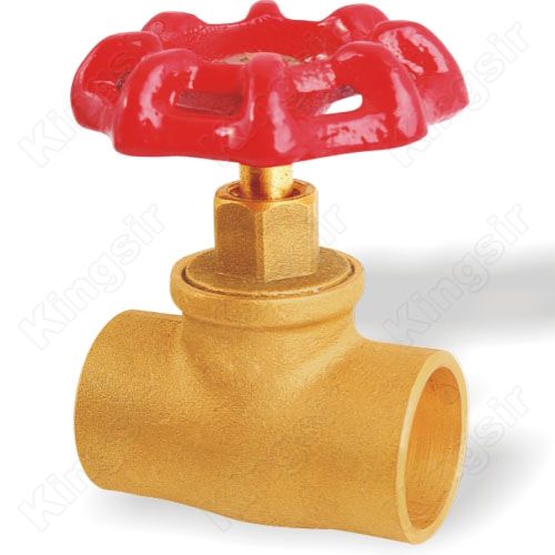 Brass Stop Valve With Solder Ends