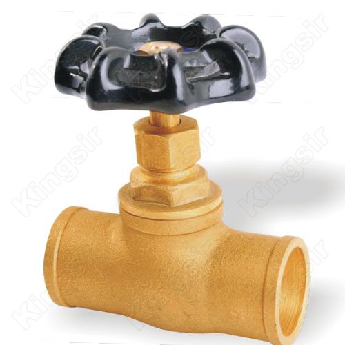 Brass Stop Valve With Solder Ends