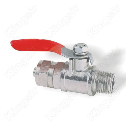 Brass Mini Ball Valves Nickel Plated