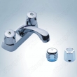 double handle basin tap